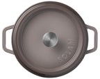 Gietijzeren braadpan 24 cm Grijs