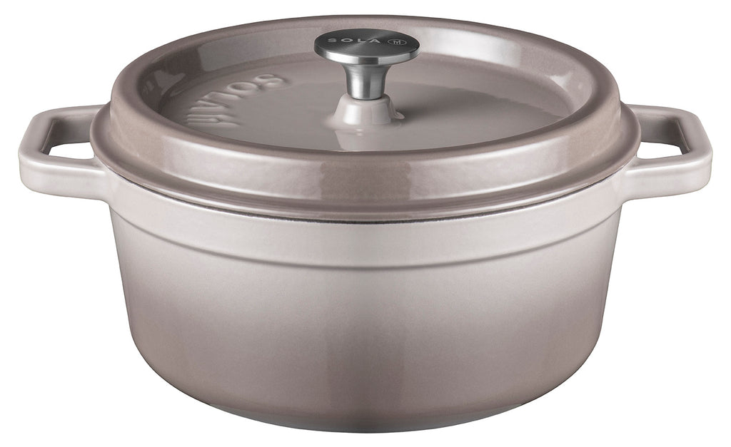 Gietijzeren braadpan 24 cm Grijs