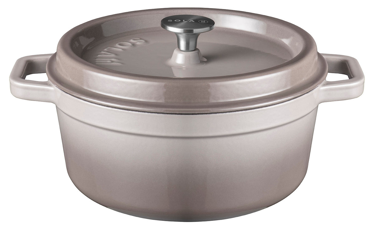Gietijzeren braadpan 28 cm Grijs