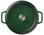Gietijzeren braadpan 24 cm Groen