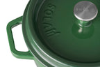 Gietijzeren braadpan 24 cm Groen
