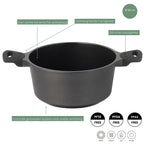 Braadpan met deksel 28 cm Ceramic Deluxe
