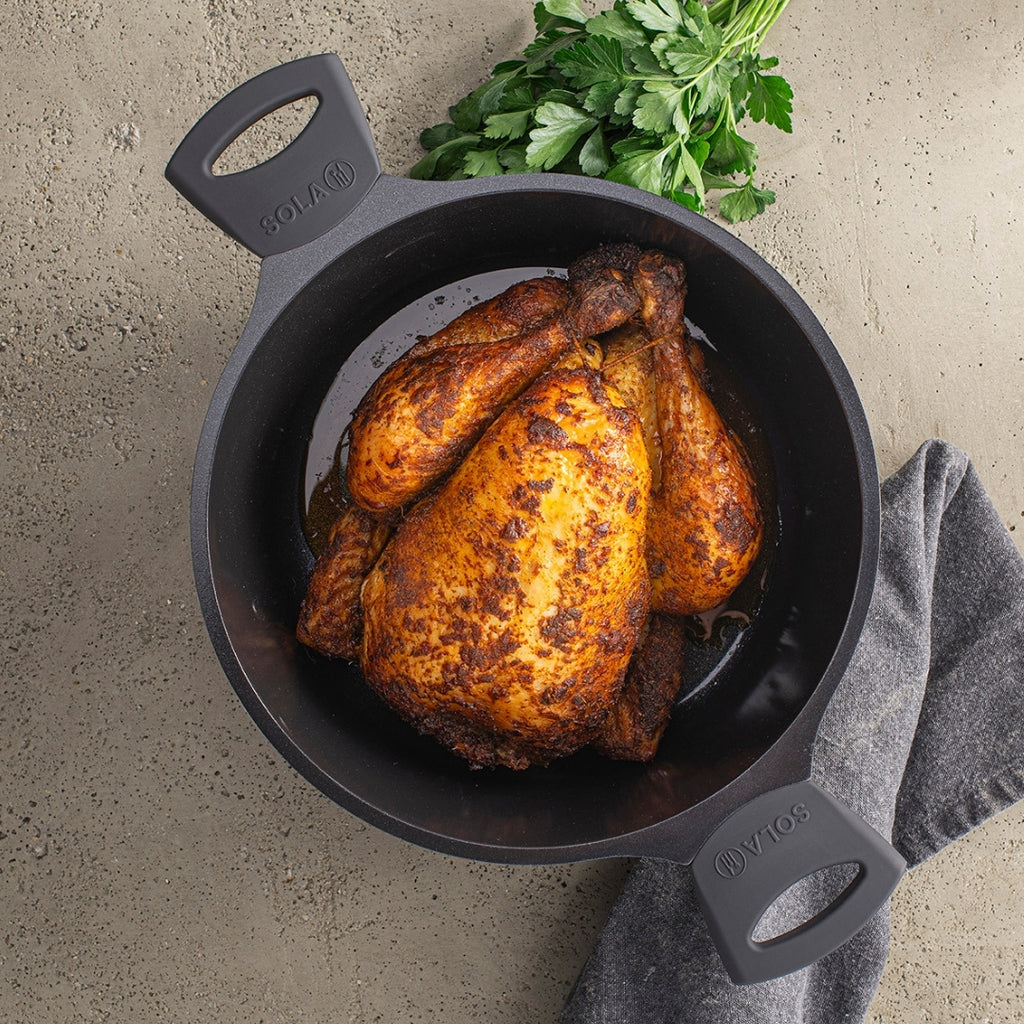 Braadpan met deksel 24 cm Ceramic Deluxe