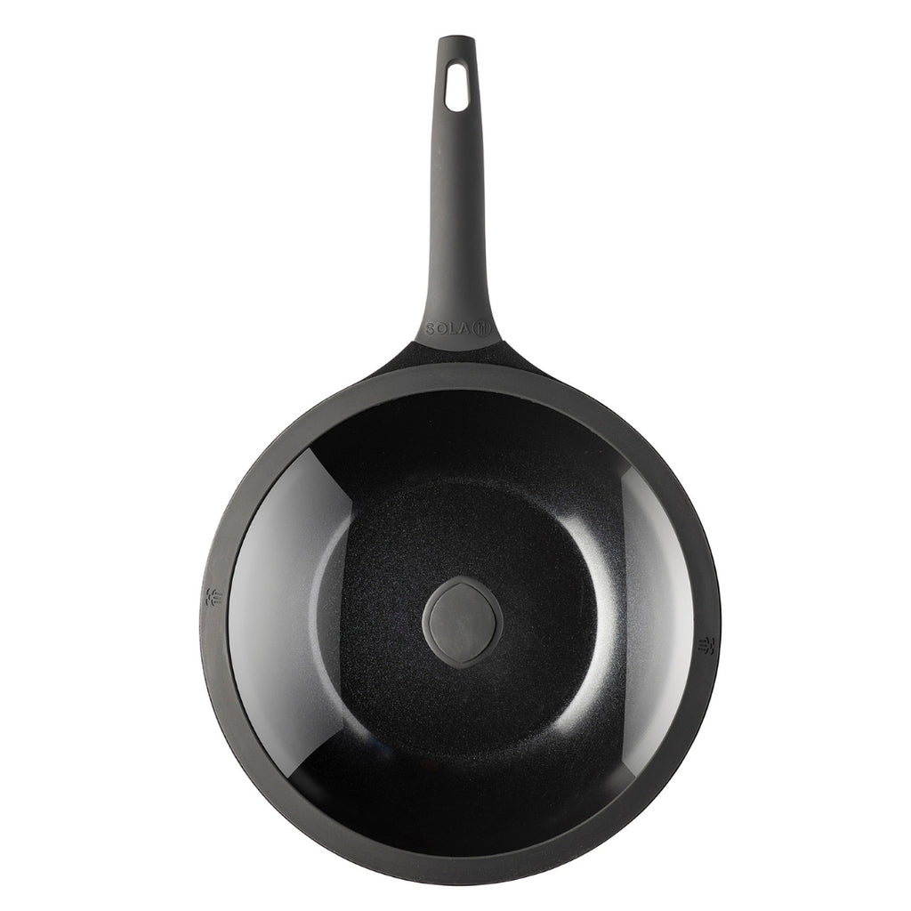 Wokpan met deksel 30 cm Ceramic Deluxe