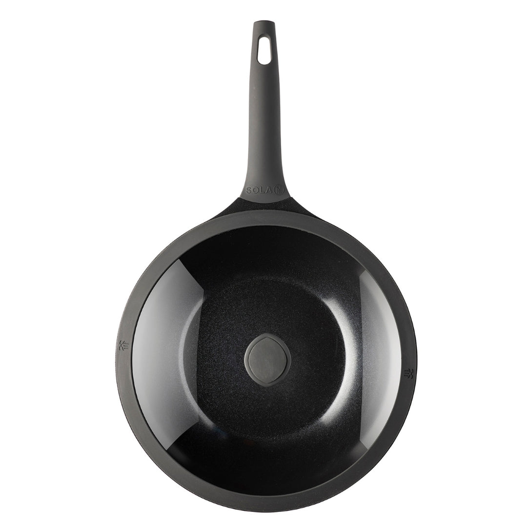 Wokpan met deksel 30 cm Ceramic Deluxe