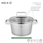 Kookpan 24 cm Diamond