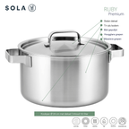 Kookpan 24 cm Ruby