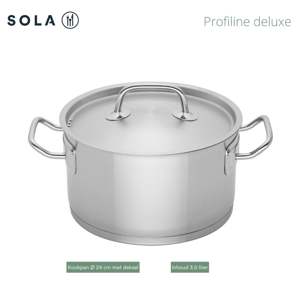 Kookpan 24 cm Profiline Deluxe