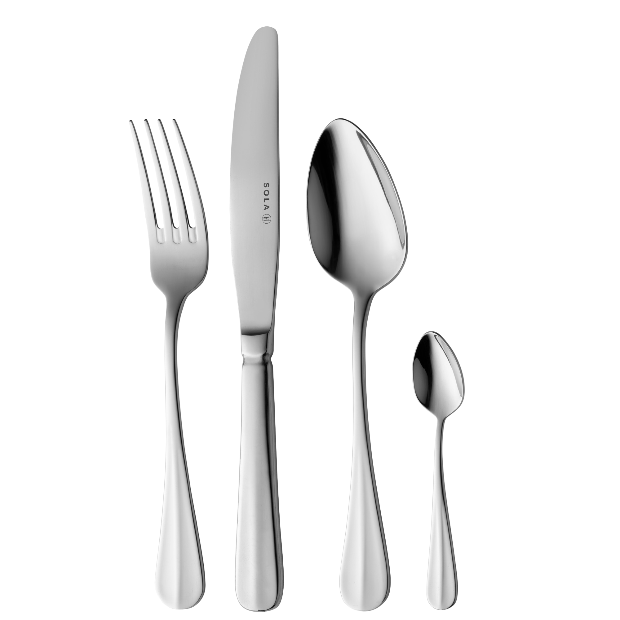 Bestekset 6 persoons 24 delig Hollands Glad